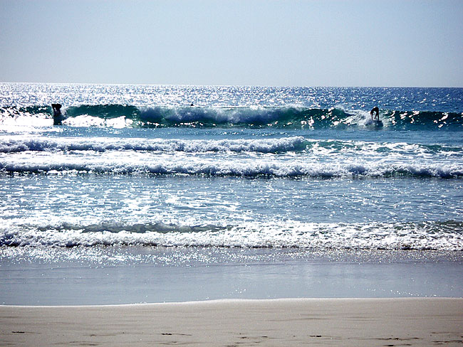 マイアミビーチの波